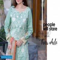 BS SIGNATURE EMBROIDERED LAWN COLLECTION VOL-1 by GM TEXTILES