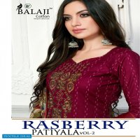 Balaji Rasberry patiyala Vol-2 Wholesale Dress Material