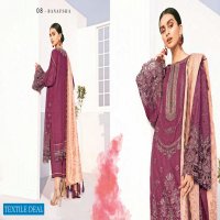Baroque Fuchsia Lawn 20 Wholesale Embroidered Pakistani Salwar Kameez