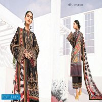 Baroque Fuchsia Lawn 20 Wholesale Embroidered Pakistani Salwar Kameez