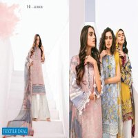 Baroque Fuchsia Lawn 20 Wholesale Embroidered Pakistani Salwar Kameez