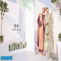 Baroque Fuchsia Lawn 20 Wholesale Embroidered Pakistani Salwar Kameez