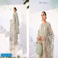 Baroque Fuchsia Lawn 20 Wholesale Embroidered Pakistani Salwar Kameez
