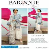 Baroque Lawn 2021 Wholesale Original Pakistani Dress