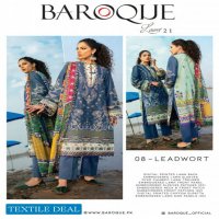 Baroque Lawn 2021 Wholesale Original Pakistani Dress