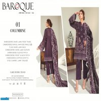 Baroque Swiss Voile 2021 Wholesale Pakistani Dress Catalog