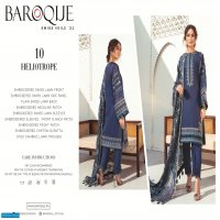 Baroque Swiss Voile 2021 Wholesale Pakistani Dress Catalog