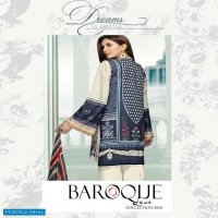Baroque Vol-1 Wholesale Lawn Cotton Dress Material