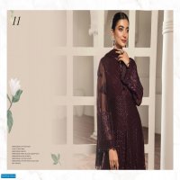 Bilals Fashion Alizeh Embroidered Chiffon Vol-11 Wholesale Pakistani Catalog