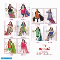 Brinda Babydoll Vol-15 Wholesale printed Dress Material