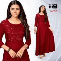 CHANNEL 9 PRESENTS NOVA FLAIR STYLE LONG GOWN COLLECTION AT BEST RATE ONLINE
