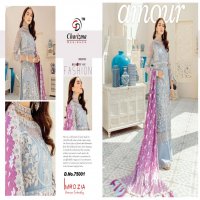CHARIZMA DESIGNER IMROZIA GEORGETTE NET FANCY EMBROIDERY PAKISTANI SUIT CONCEPT