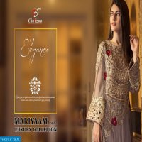 CHARIZMA DESIGNER MARIYAAM GEORGETTE WITH FANCY WORK PAKISTANI SUIT CONCEPT