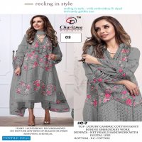 CHARIZMA DESIGNER WHITE COLOUR EDITION COTTON WITH EMBROIDERY WORK SUIT