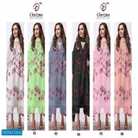 CHARIZMA DESIGNER WHITE COLOUR EDITION COTTON WITH EMBROIDERY WORK SUIT