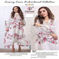 CHARIZMA DESIGNER YELLOW AND WHITE COLOR PAKISTANI DRESSES PATTERN