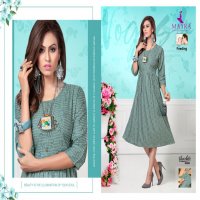 CHOCOLATE VOL 6 BY MAYRA RAYON PRINT STYLISH COLLECTIONS FOR KURTI CATALOGS