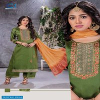 CK Fashion Meraki Wholesale Zam Cotton Straight Suits