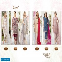COSMOS AAYRA VOL 10 GEORGETTE PAKISTANI DRESS COLLECTION