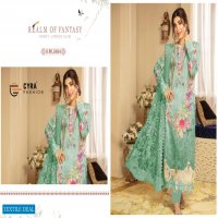 CYRA FASHION ALIZAH JAM COTTON WITH PATCH EMBROIDERY WORK MOST HIT DESIGN SUITS