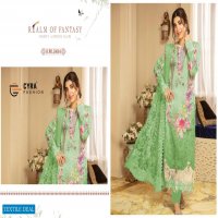 CYRA FASHION ALIZAH JAM COTTON WITH PATCH EMBROIDERY WORK MOST HIT DESIGN SUITS