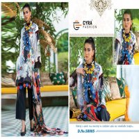 CYRA FASHION ALIZAH VOL 4 JAM COTTON WITH PATCH EMBROIDERY DIGITAL PRINT SUIT