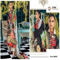 CYRA FASHION ALIZAH VOL 4 JAM COTTON WITH PATCH EMBROIDERY DIGITAL PRINT SUIT