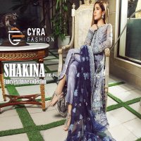 CYRA FASHION SHAKINA HEAVY EMBROIDERY PAKISTANI SALWAR KAMEEZ WHOLESALER