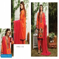 Charizma Aniq Embroidered Print Lawn Suits With Embroidered Chiffon Dupatta 2021 Collection