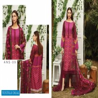 Charizma Aniq Embroidered Print Lawn Suits With Embroidered Chiffon Dupatta 2021 Collection