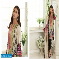 Charizma Aniq Embroidered Print Lawn Suits With Embroidered Chiffon Dupatta 2021 Collection