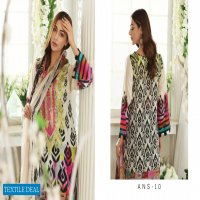 Charizma Aniq Embroidered Print Lawn Suits With Embroidered Chiffon Dupatta 2021 Collection