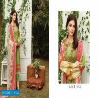 Charizma Aniq Embroidered Print Lawn Suits With Embroidered Chiffon Dupatta 2021 Collection