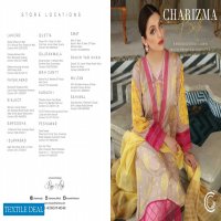 Charizma Belle Embroidered Lawn With Printed Dupatta Vol-1 Wholesale Pakistani Dress