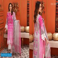 Charizma Belle Embroidered Lawn With Printed Dupatta Vol-1 Wholesale Pakistani Dress