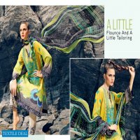 Charizma Combination Embroidered Lawn Suit With Chiffon Dupatta Vol-1 2021 Pakistani Dress