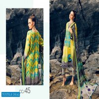 Charizma Combination Embroidered Lawn Suit With Chiffon Dupatta Vol-1 2021 Pakistani Dress