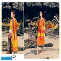 Charizma Combination Embroidered Lawn Suit With Chiffon Dupatta Vol-1 2021 Pakistani Dress