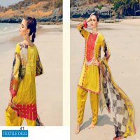 Charizma Combination Embroidered Lawn Suit With Chiffon Dupatta Vol-1 2021 Pakistani Dress