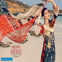 Charizma Combination Embroidered Lawn Suit With Chiffon Dupatta Vol-1 2021 Pakistani Dress