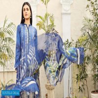 Charizma Infinity Embroidered Lawn Suit With Printed Chiffon And Silk Dupatta