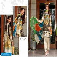 Charizma Infinity Embroidered Lawn branded Pakistani Salwar Suits
