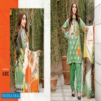 Charizma Orange Series Wholesale Lawn Embroidered 12 Piece Sets