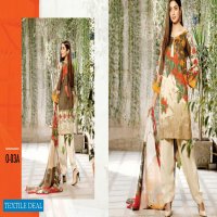 Charizma Orange Series Wholesale Lawn Embroidered 12 Piece Sets