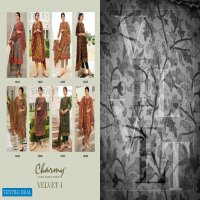Charmy Velvet Vol-1 Wholesale Velvet Digital Salwar Kameez