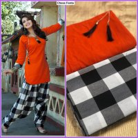 Chess Pure Cotton Unstitched Dress Materail wholesale in india