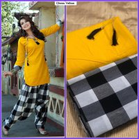 Chess Pure Cotton Unstitched Dress Materail wholesale in india