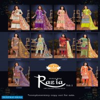 Cotton King Razia Vol-1 Wholesale Pure Cotton Dress Material