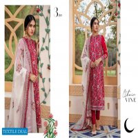 Cross Stitch Shehar E Uns Unstitched Luxury Lawn Collection 2021 Pakistani Dress