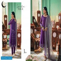 Cross Stitch Shehar E Uns Unstitched Luxury Lawn Collection 2021 Pakistani Dress